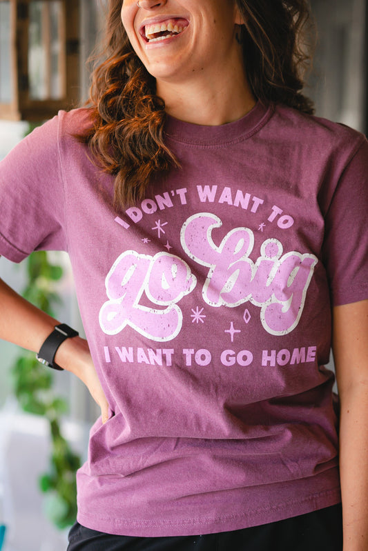 I Want To Go Home Graphic Tee